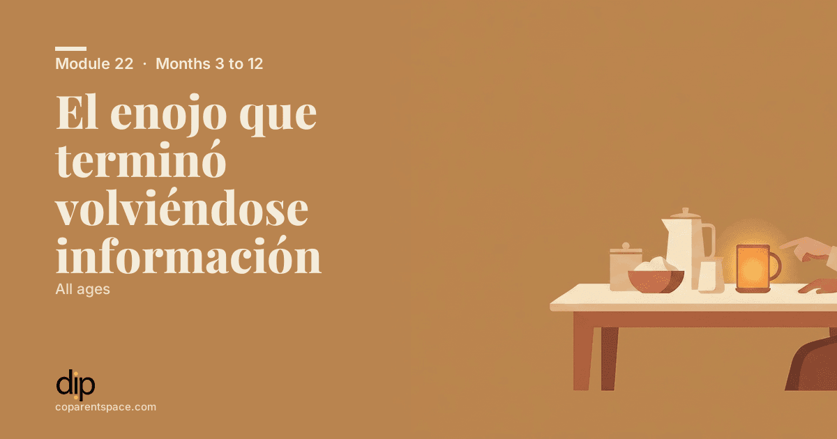El enojo que terminó volviéndose información