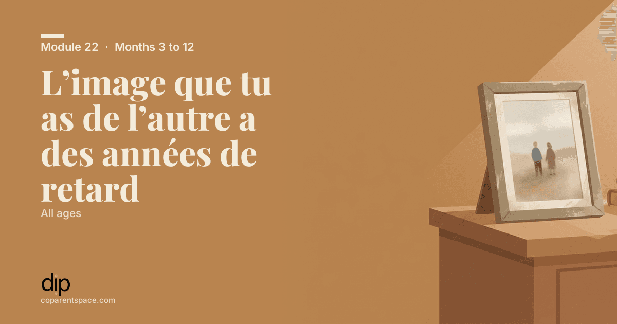 L’image que tu as de l’autre a des années de retard