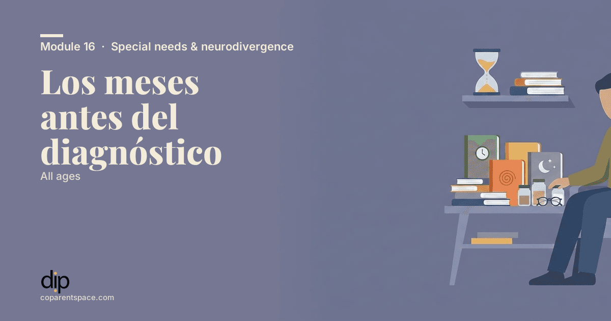 Los meses antes del diagnóstico