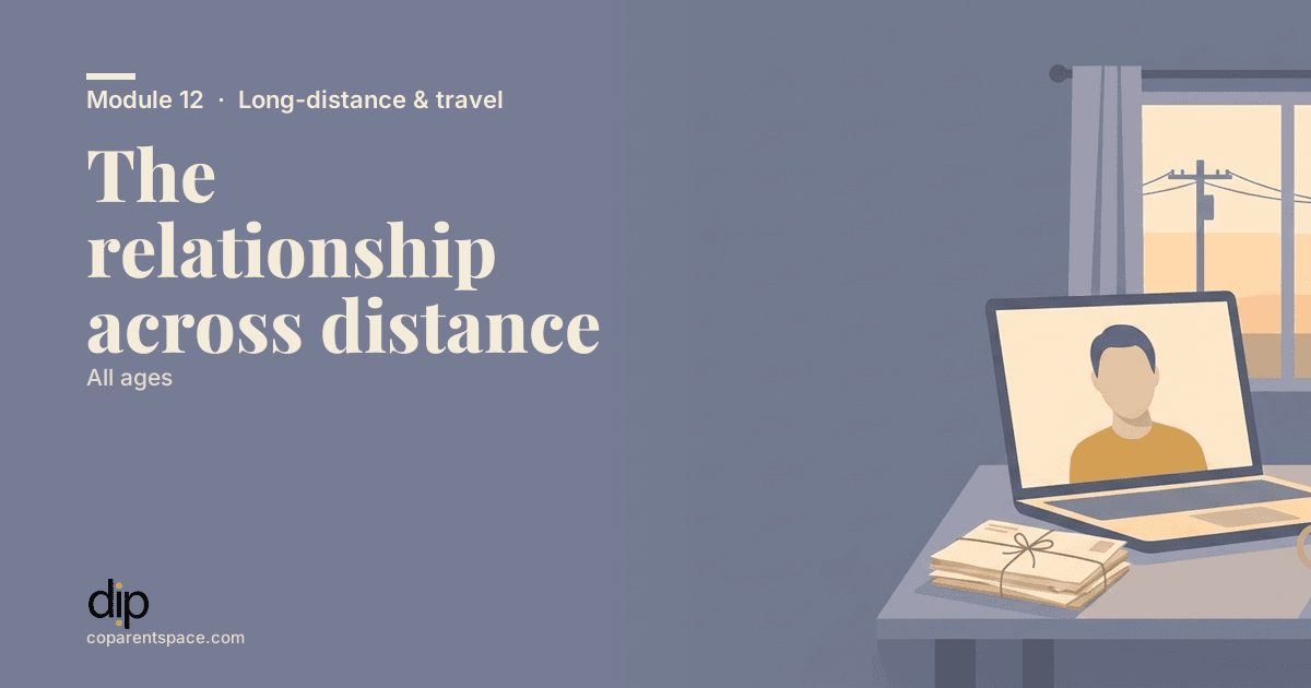 The relationship across distance