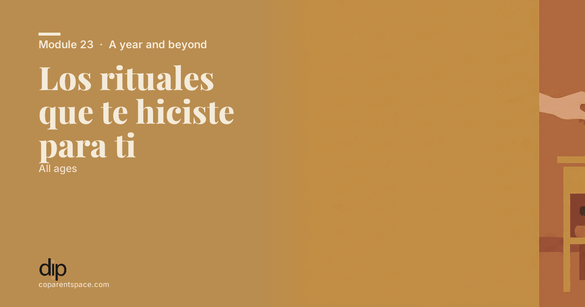 Los rituales que te hiciste para ti