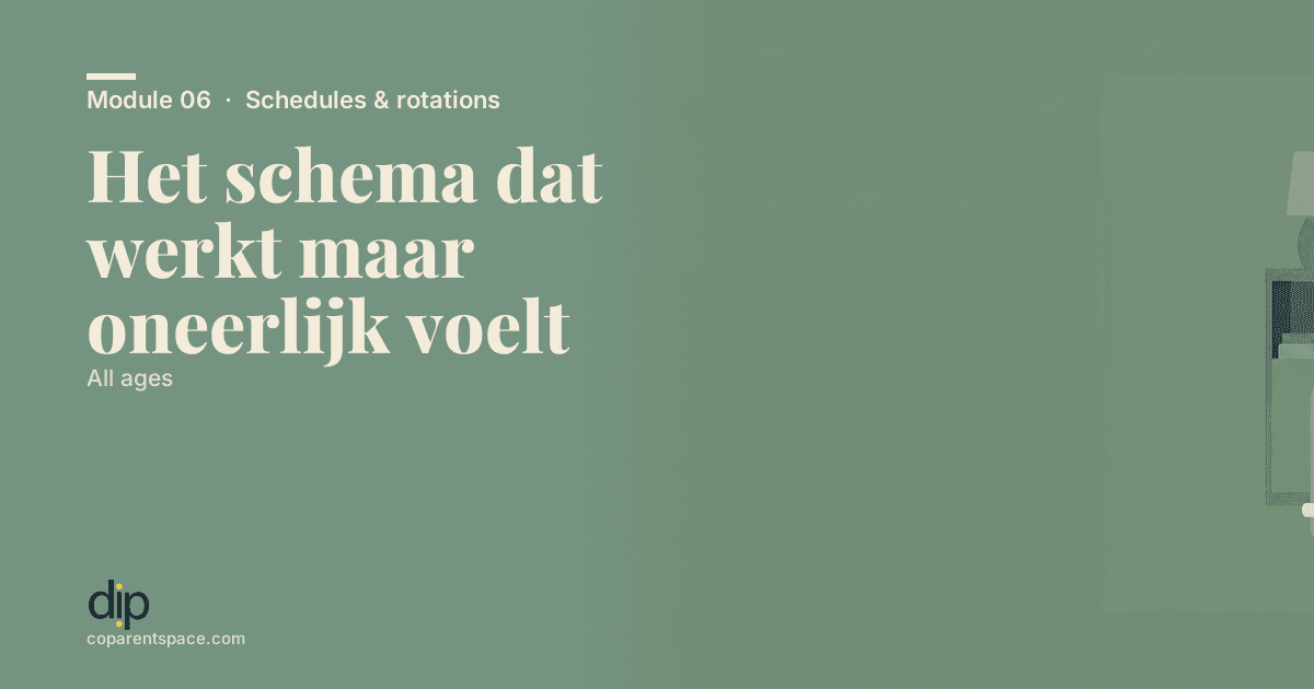 Het schema dat werkt maar oneerlijk voelt
