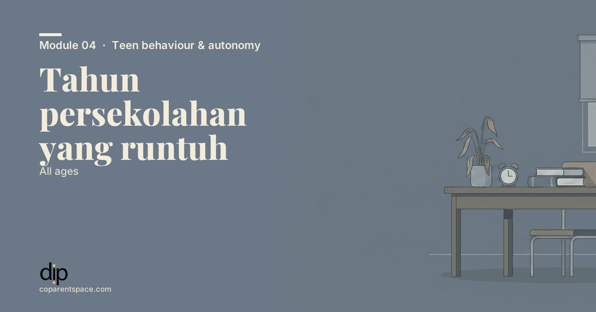 Tahun persekolahan yang runtuh
