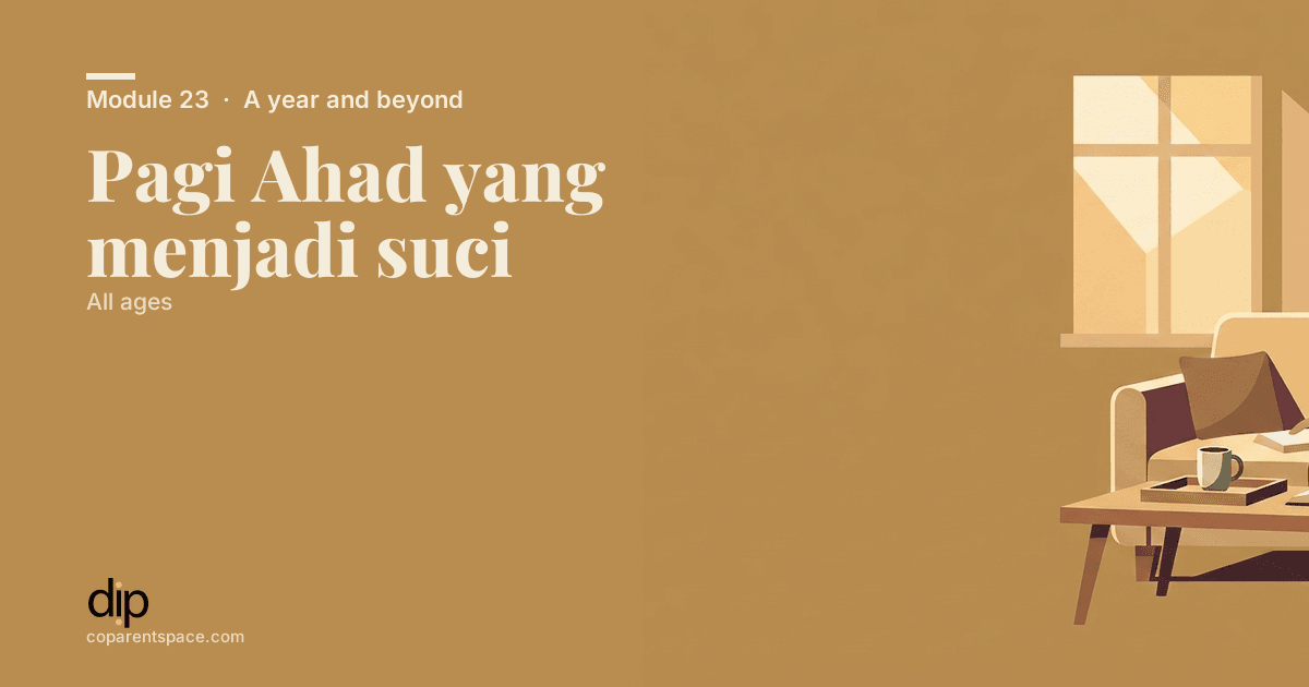 Pagi Ahad yang menjadi suci