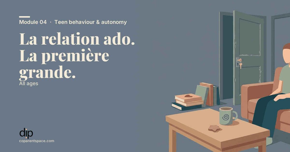 La relation ado. La première grande.