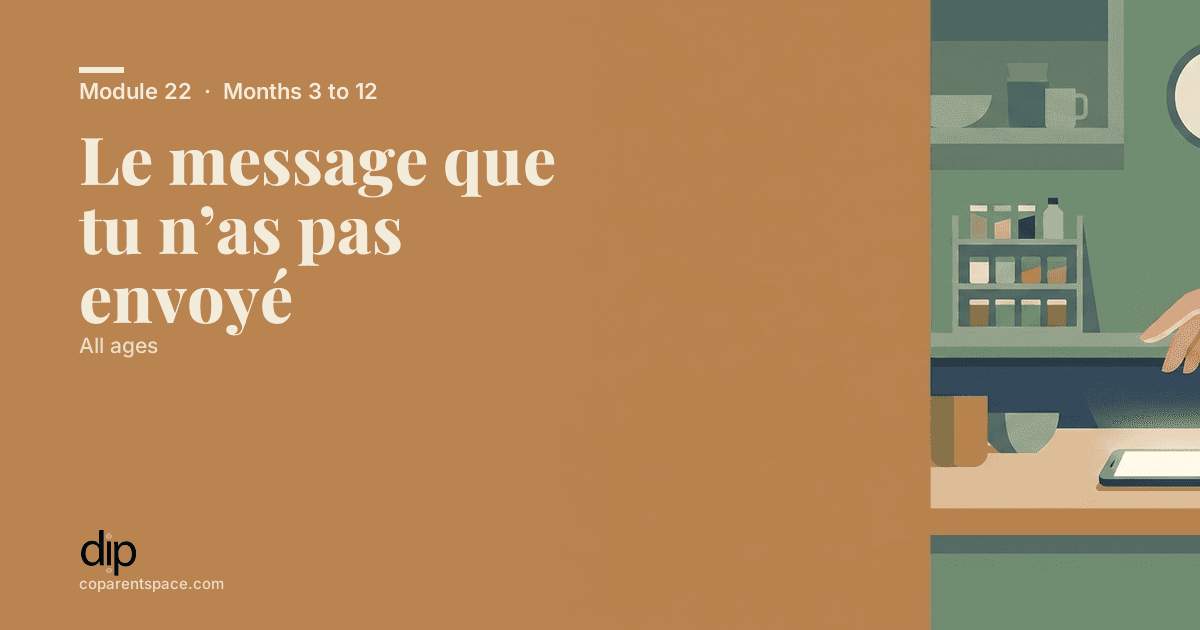 Le message que tu n’as pas envoyé