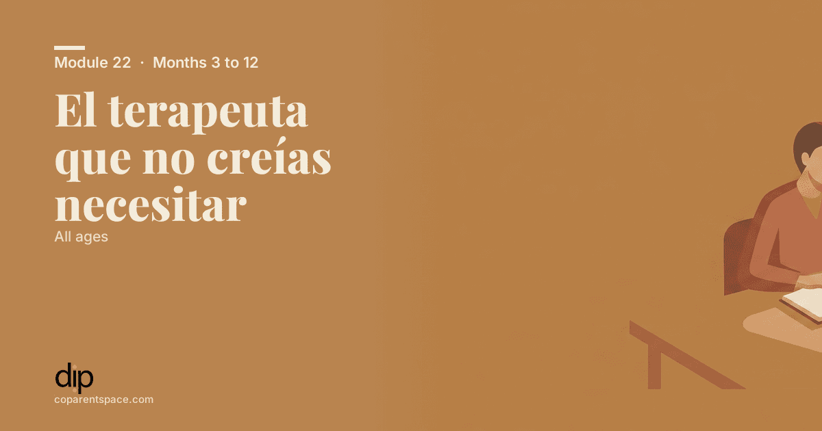 El terapeuta que no creías necesitar