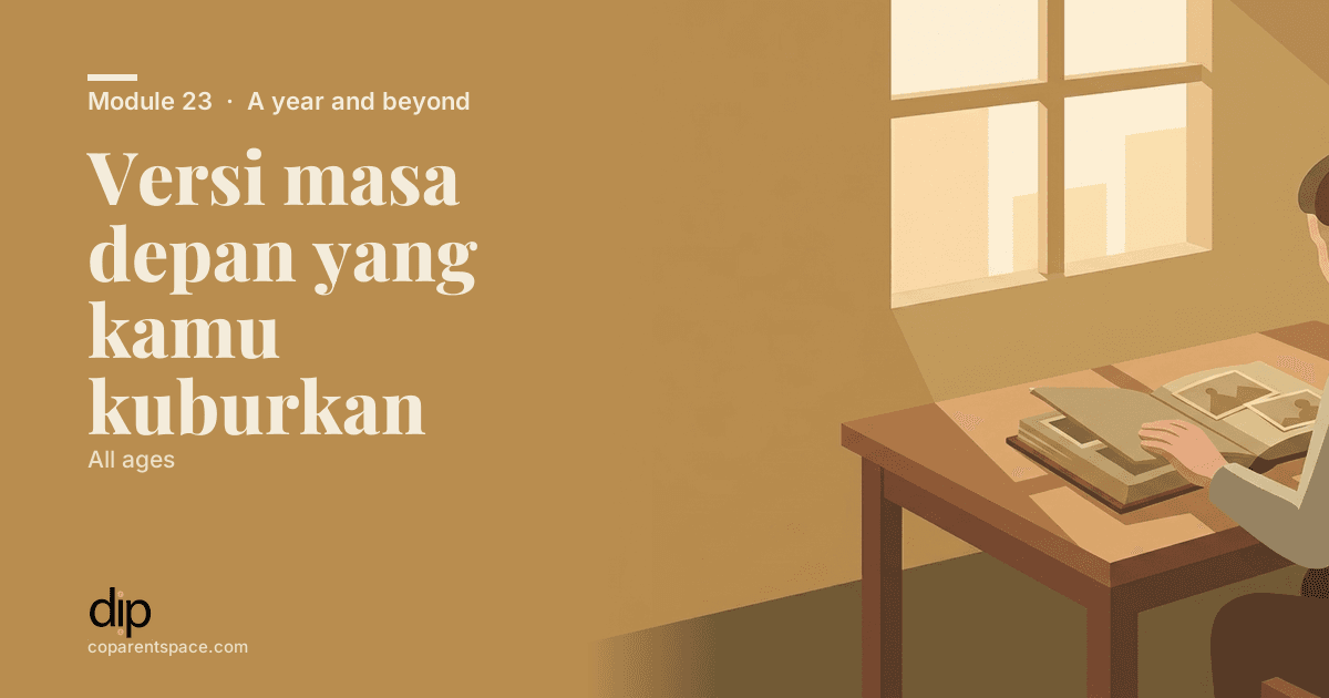 Versi masa depan yang kamu kuburkan