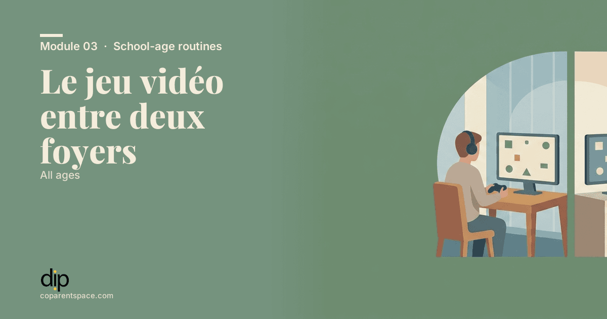 Le jeu vidéo entre deux foyers