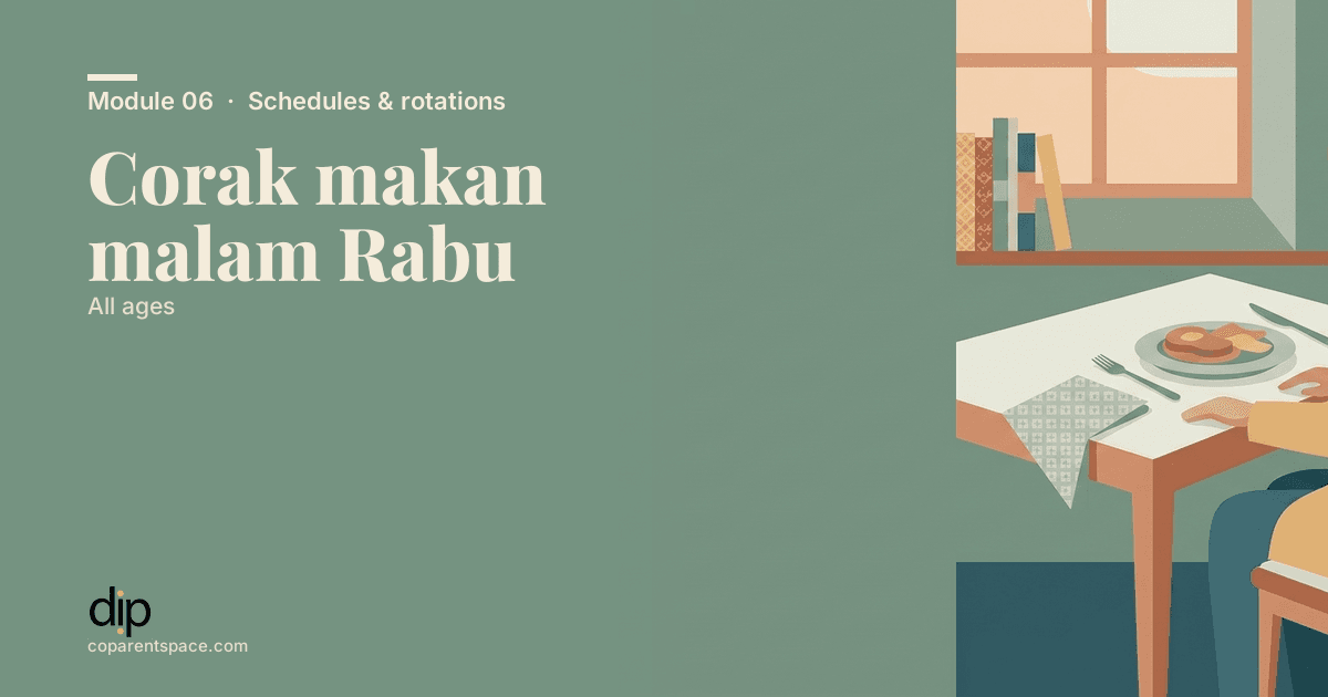 Corak makan malam Rabu