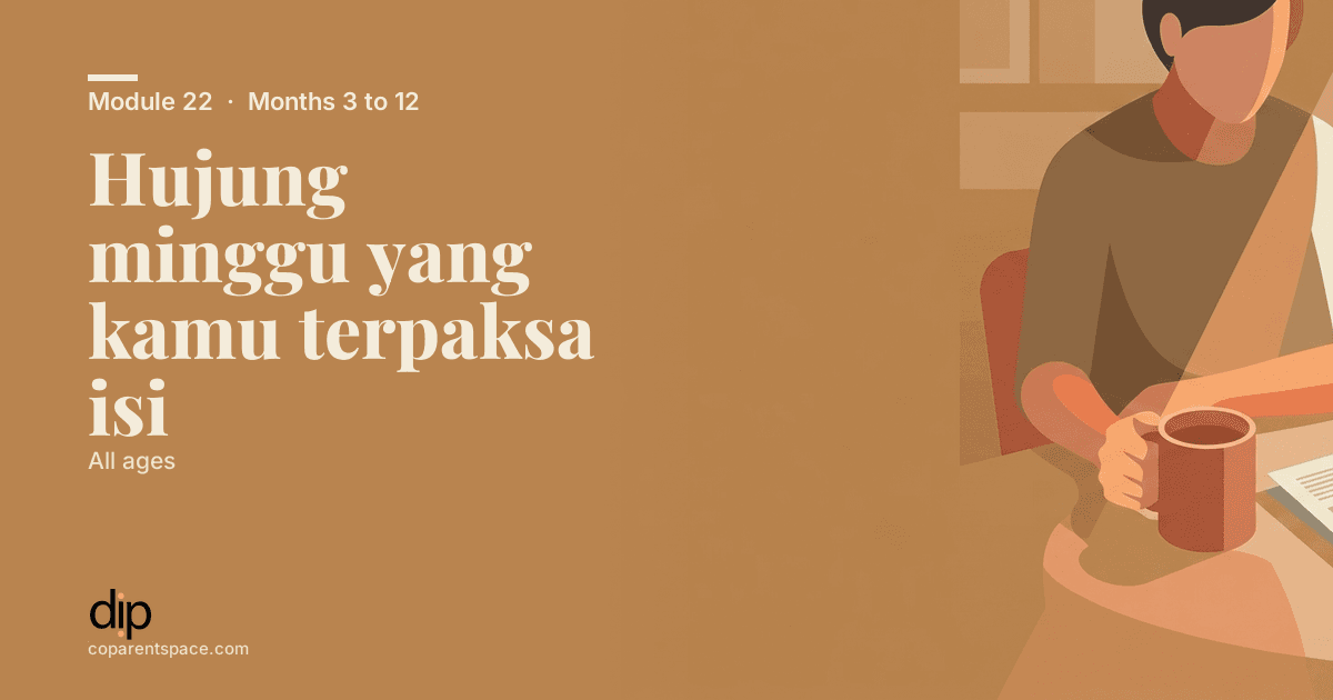 Hujung minggu yang kamu terpaksa isi