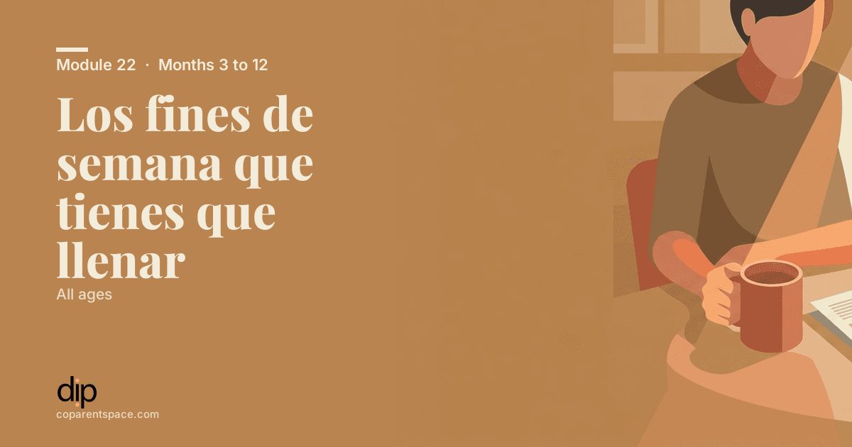Los fines de semana que tienes que llenar