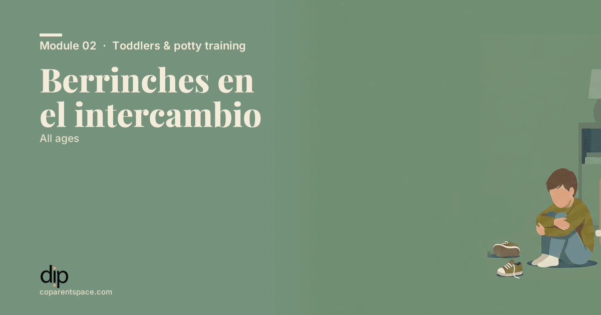 Berrinches en el intercambio