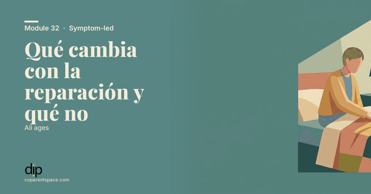 Qué cambia con la reparación y qué no