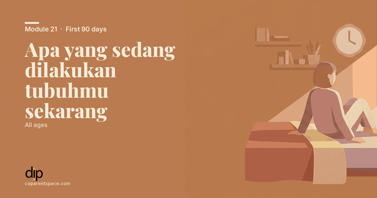 Apa yang sedang dilakukan tubuhmu sekarang