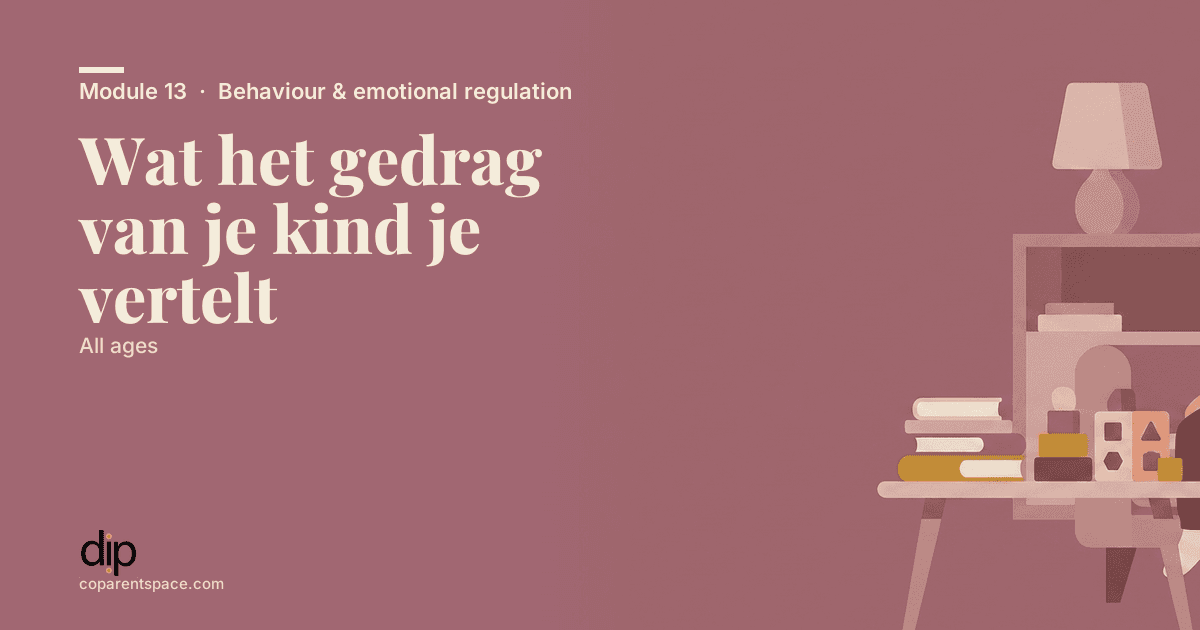 Wat het gedrag van je kind je vertelt