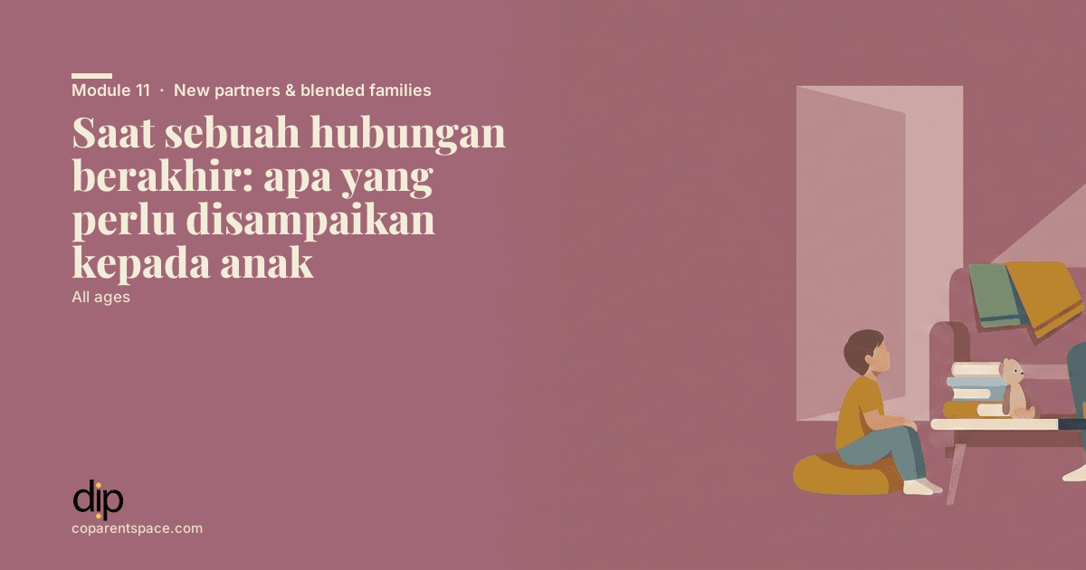 Saat sebuah hubungan berakhir: apa yang perlu disampaikan kepada anak