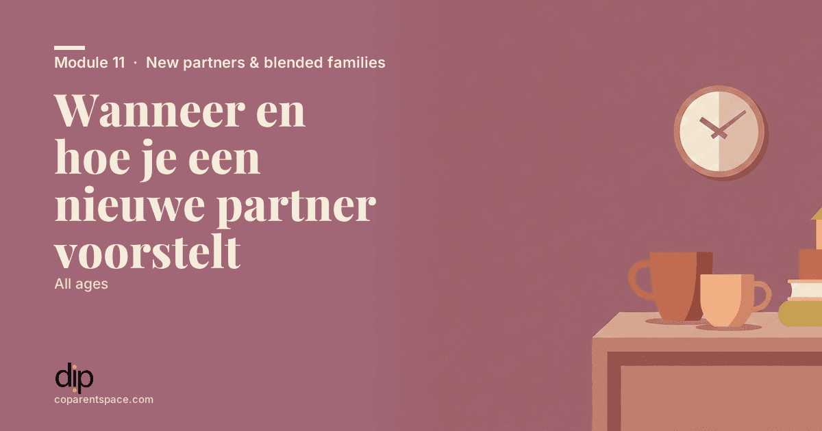 Wanneer en hoe je een nieuwe partner voorstelt