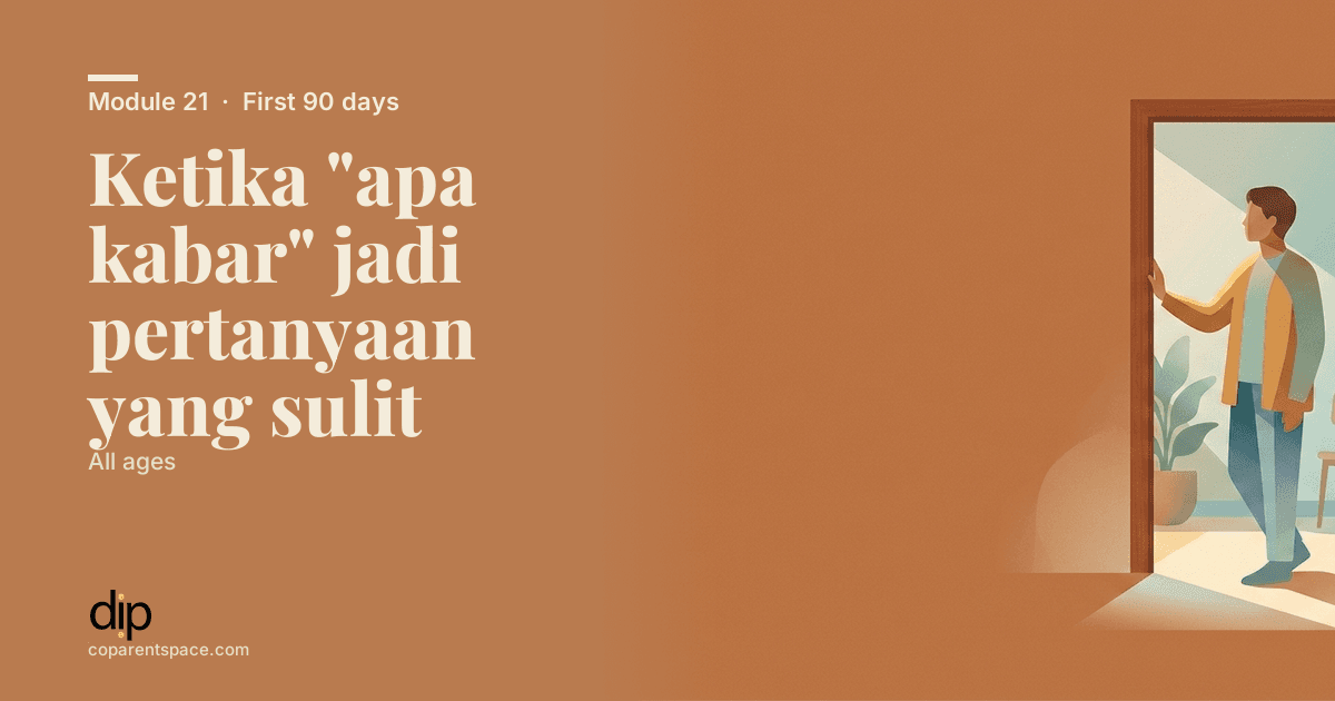 Ketika "apa kabar" jadi pertanyaan yang sulit