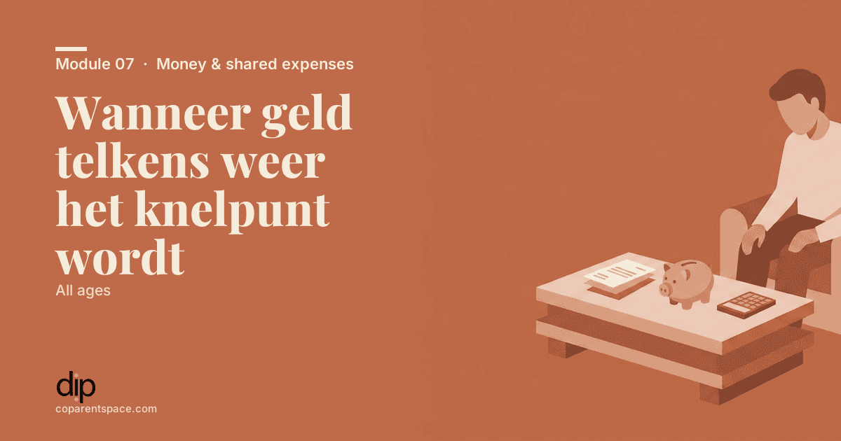 Wanneer geld telkens weer het knelpunt wordt
