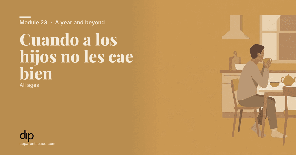 Cuando a los hijos no les cae bien