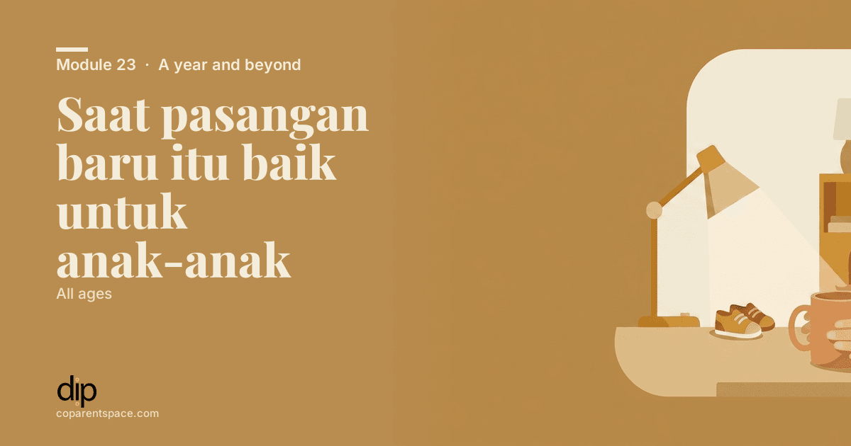 Saat pasangan baru itu baik untuk anak-anak