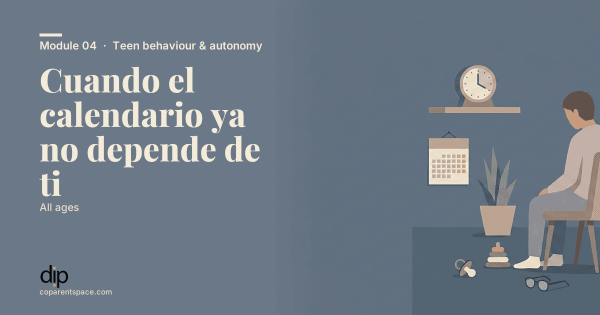 Cuando el calendario ya no depende de ti