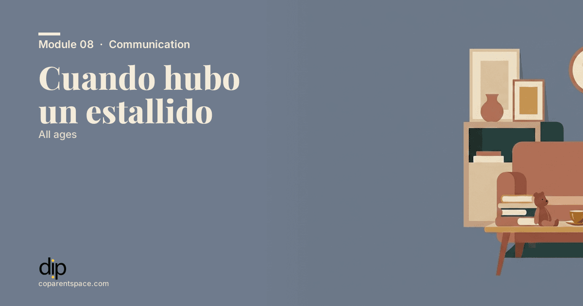 Cuando hubo un estallido