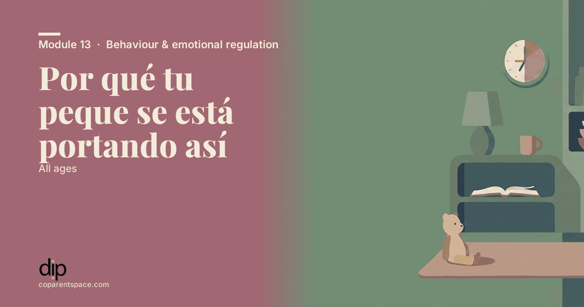 Por qué tu peque se está portando así
