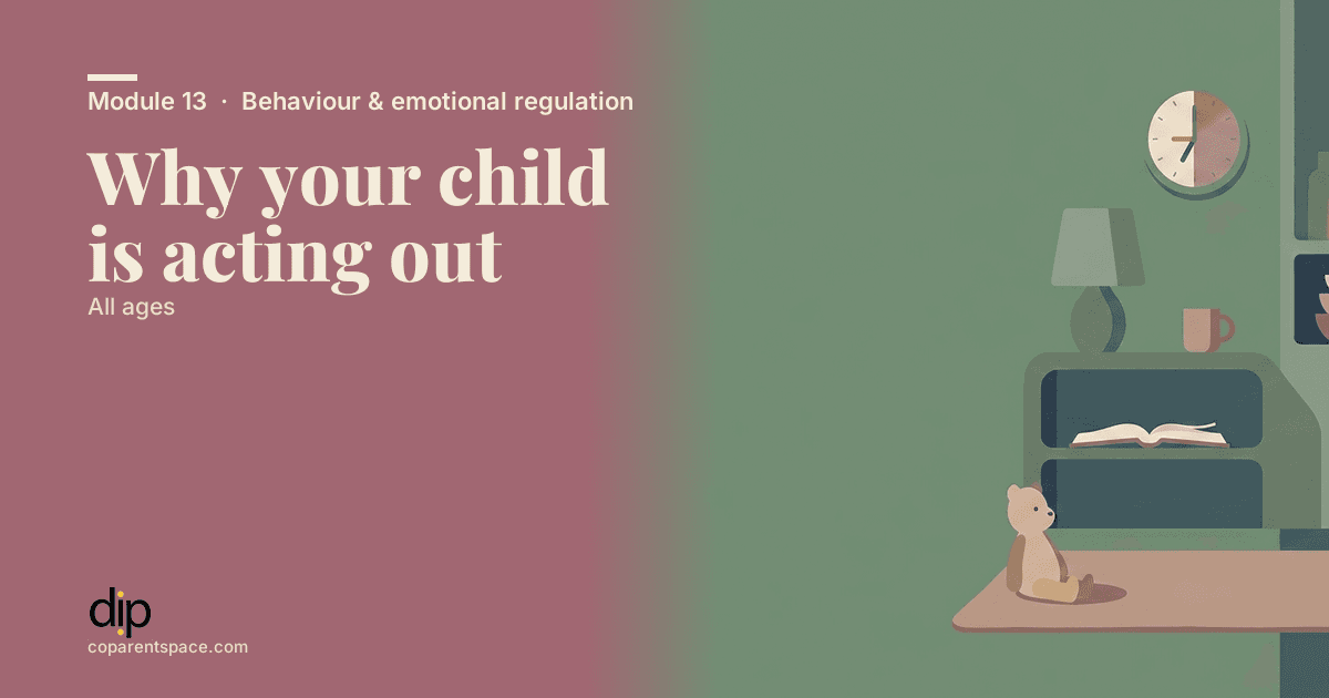 Why your child is acting out