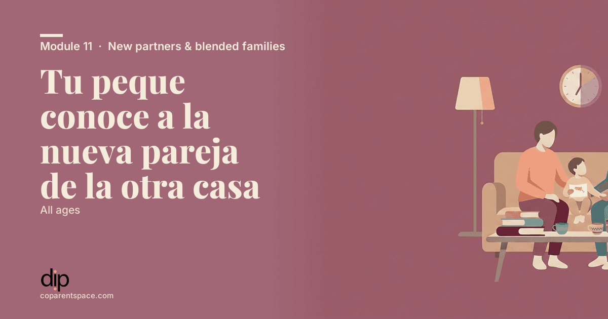Tu peque conoce a la nueva pareja de la otra casa