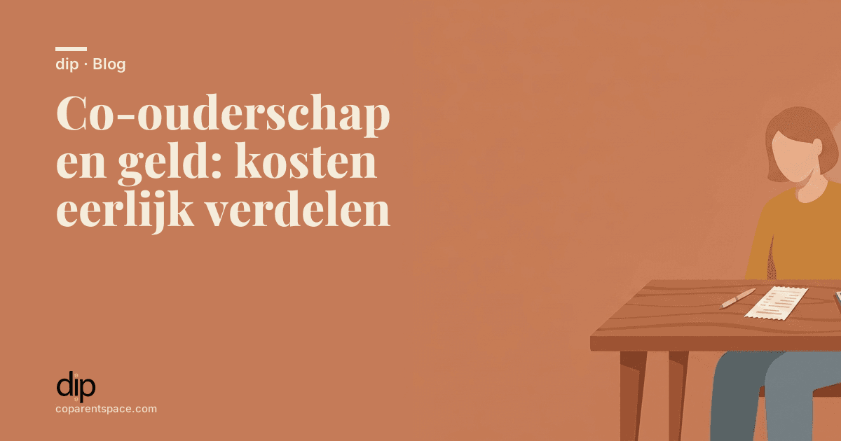 Co-ouderschap en geld: kosten eerlijk verdelen