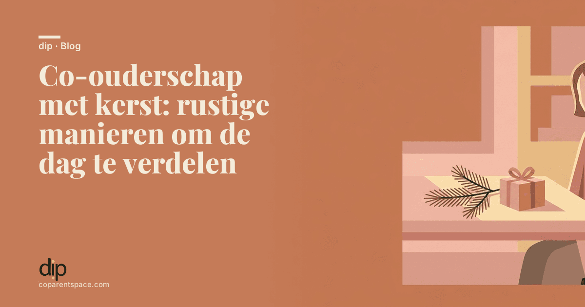 Co-ouderschap met kerst: rustige manieren om de dag te verdelen