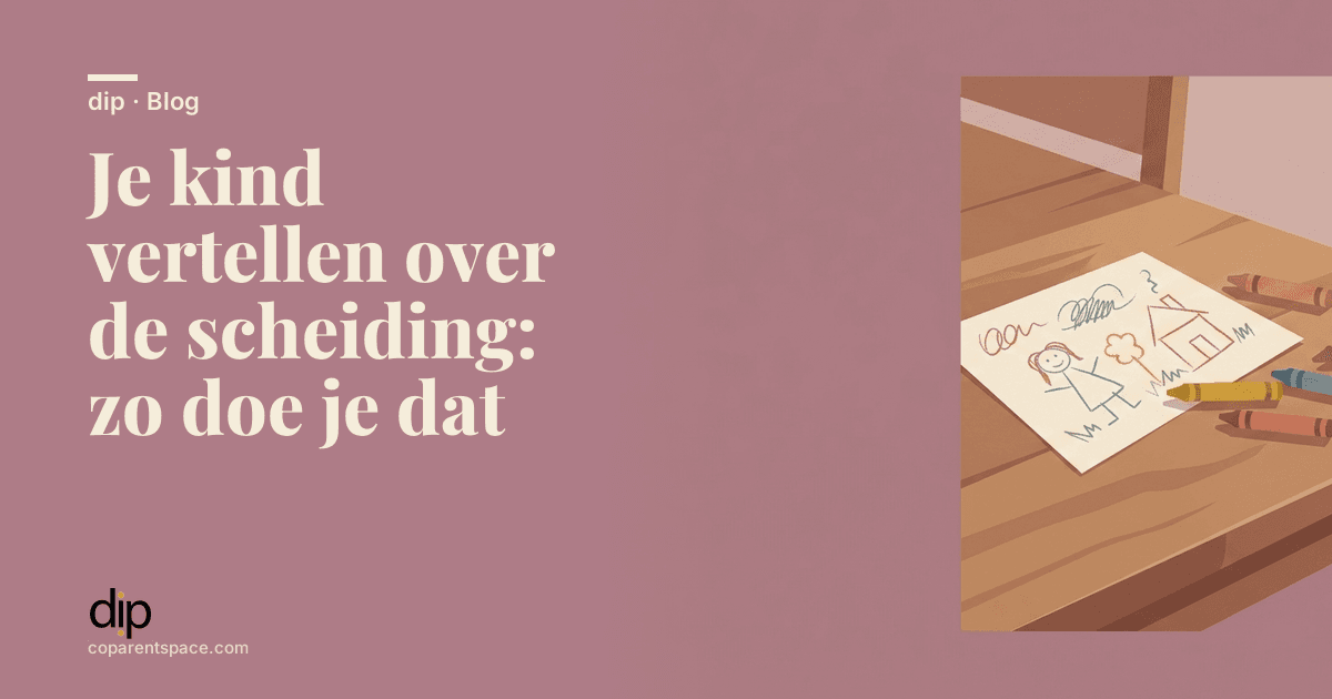 Je kind vertellen over de scheiding: zo doe je dat