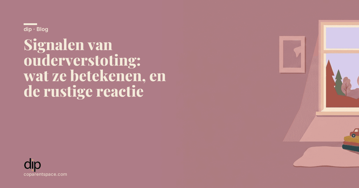 Signalen van ouderverstoting: wat ze betekenen, en de rustige reactie