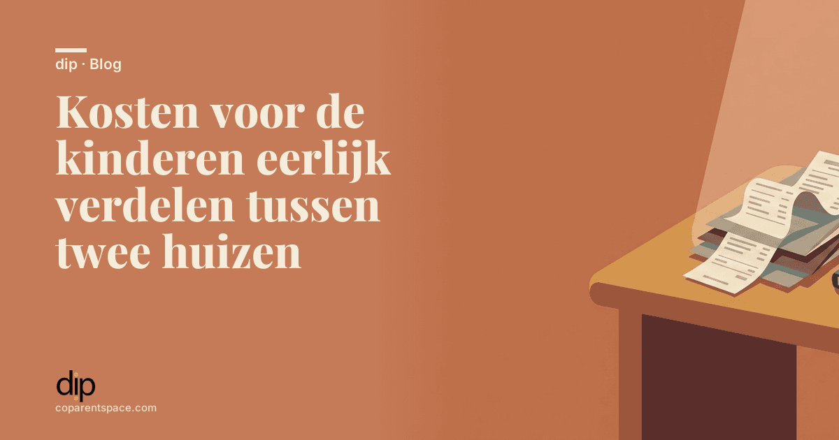 Kosten voor de kinderen eerlijk verdelen tussen twee huizen